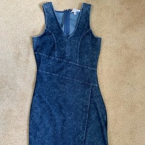 Faux Comfortable Jean Dress!